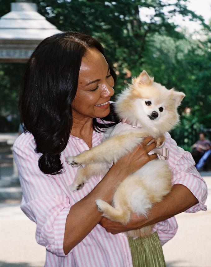 Woman with dog