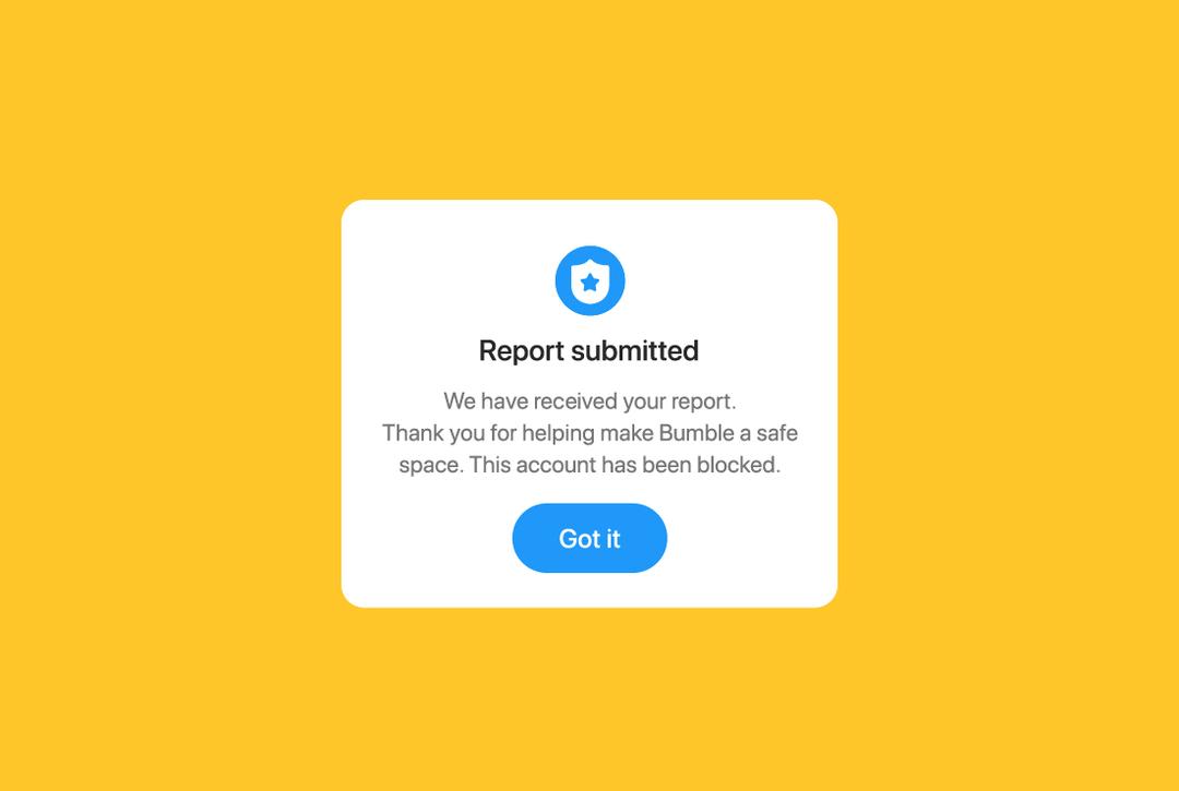 Bumble What Happens After You Report Someone on Bumble? Bumble