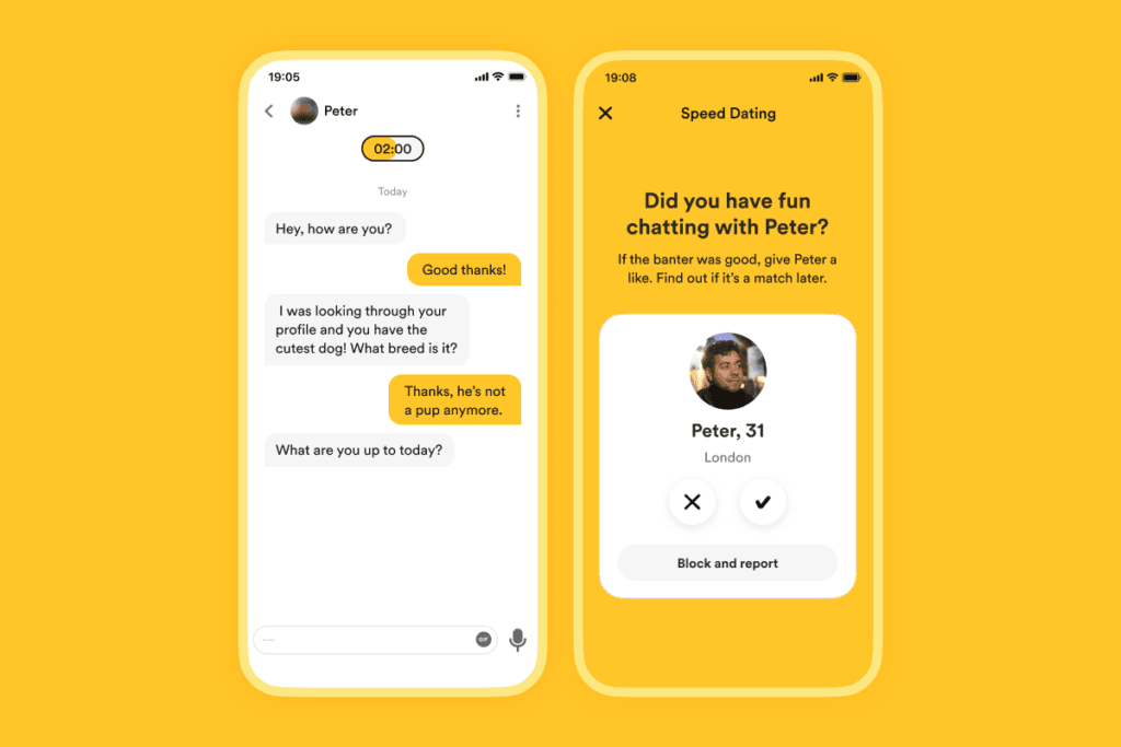 Blind Date App Features : Blind Date 