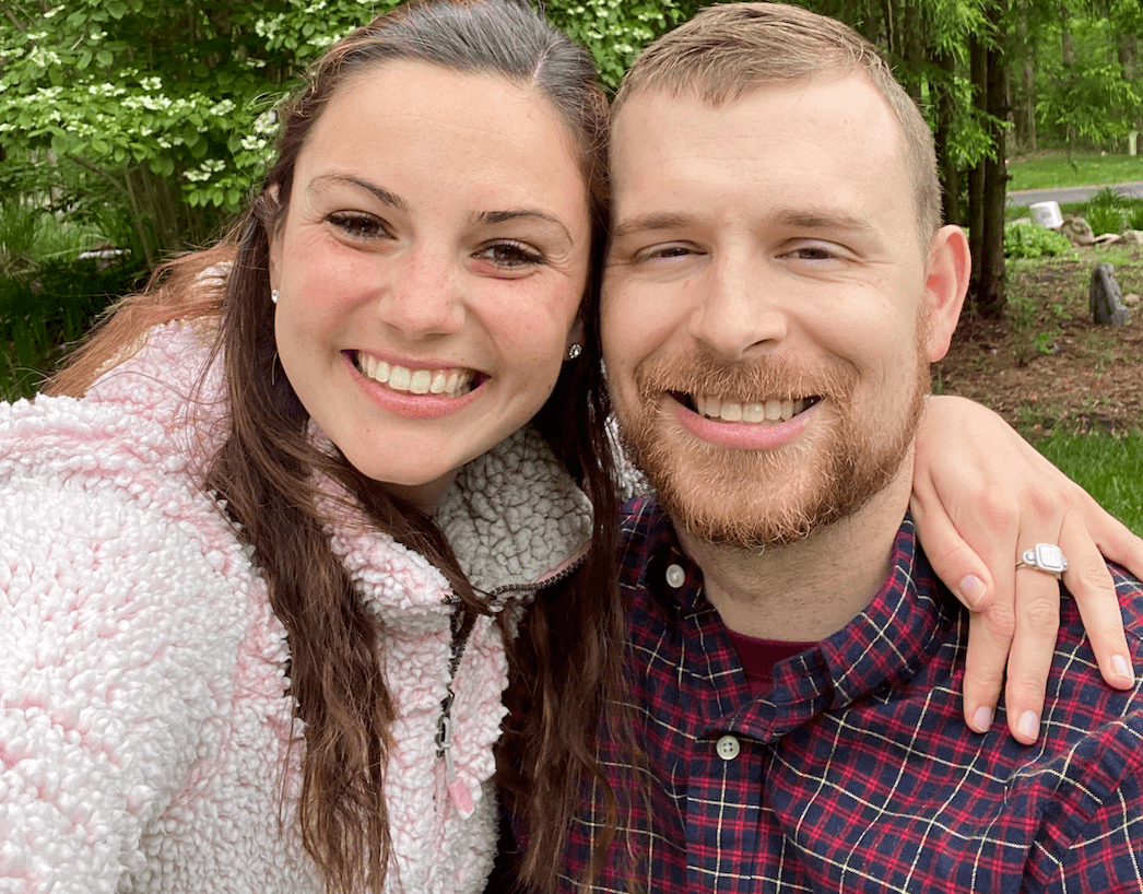 bumble success story josh and grace smiling together
