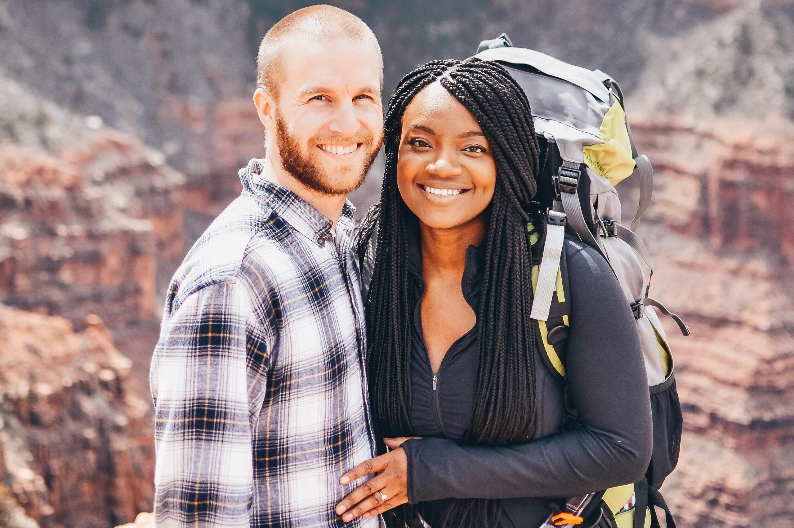 For Outdoors Adventurers Sapphire and Tyler, Love Was (Exactly!) 97 Miles Away