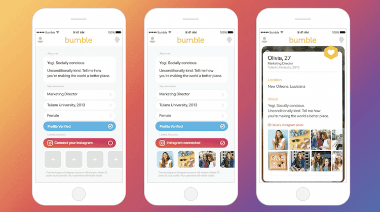 Share More of What You Love With Bumble’s Instagram Integration