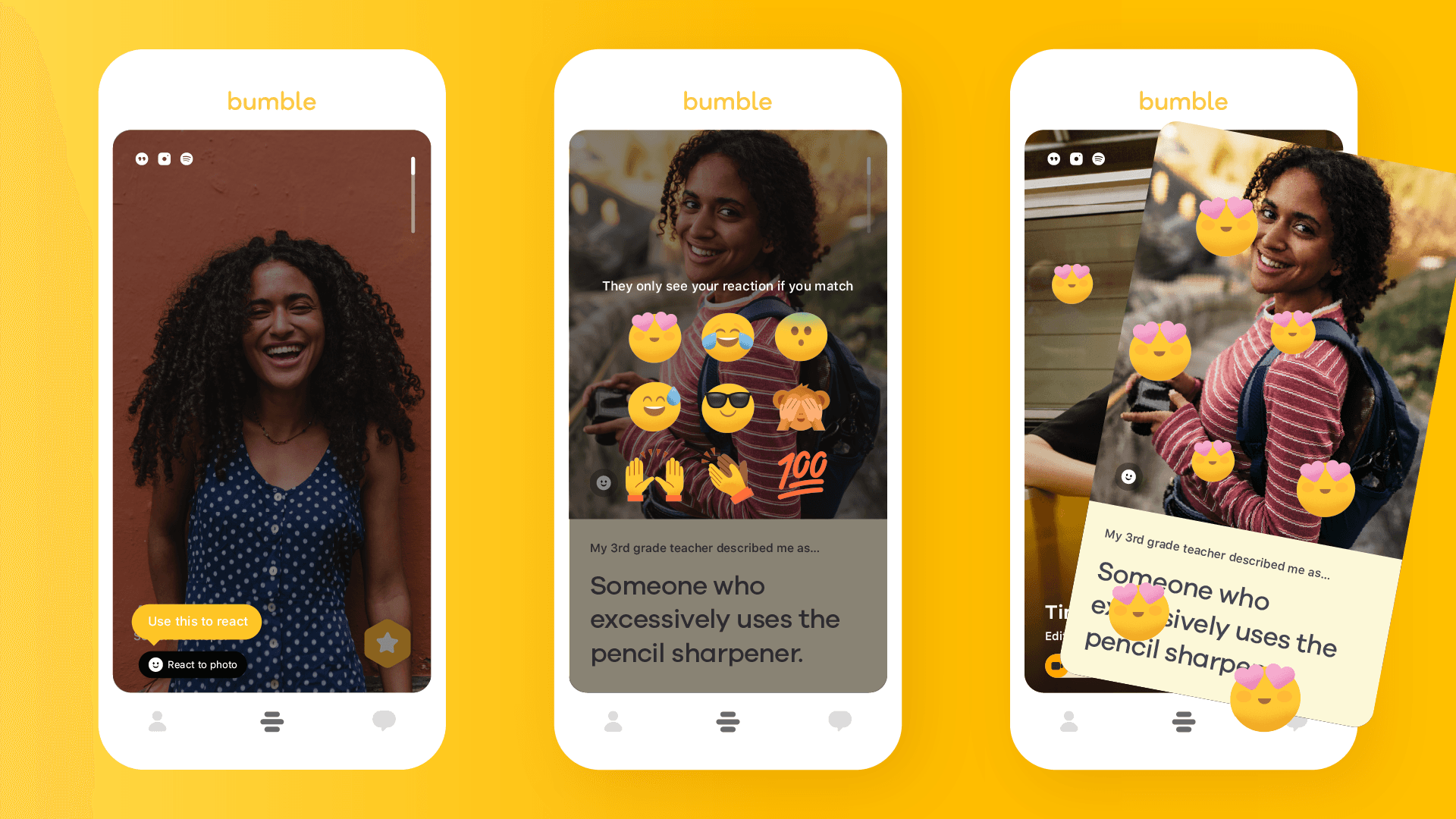 How to Use Bumble’s New Emoji Reactions Feature