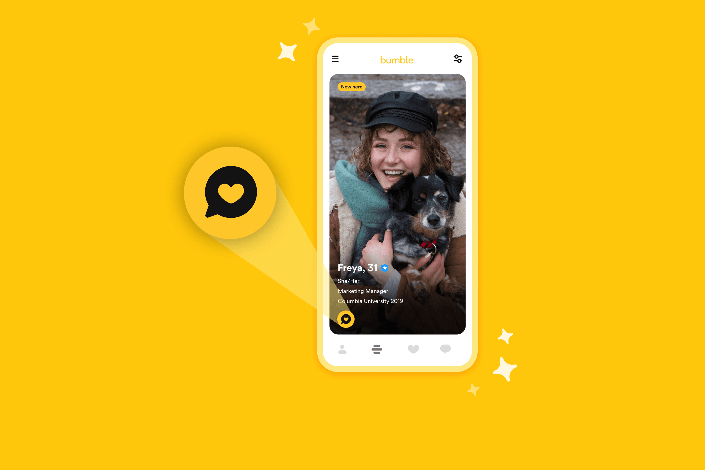 Want to Stand Out on Bumble? Try Sending a Compliment!