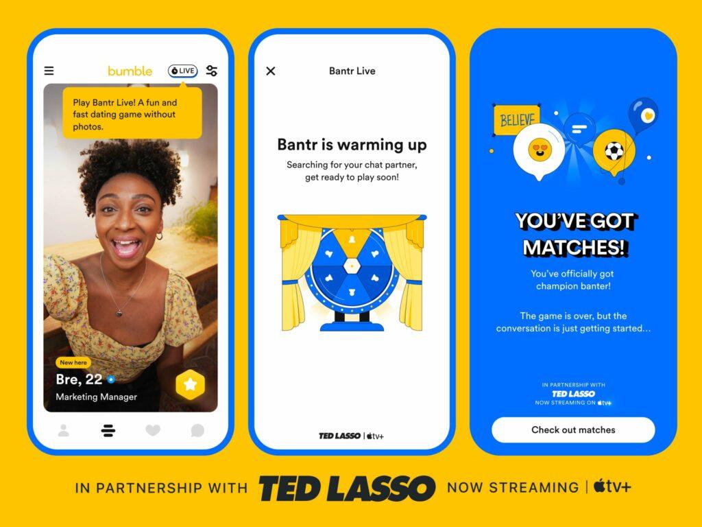 Bumble - Bumble Teams Up With "Ted Lasso" to Bring Bantr to Life