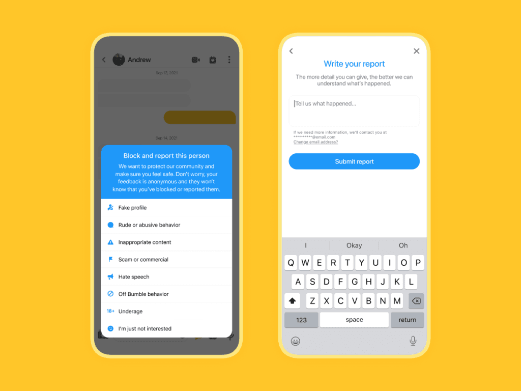 How To Report Bumble Account How To Report Bumble Account