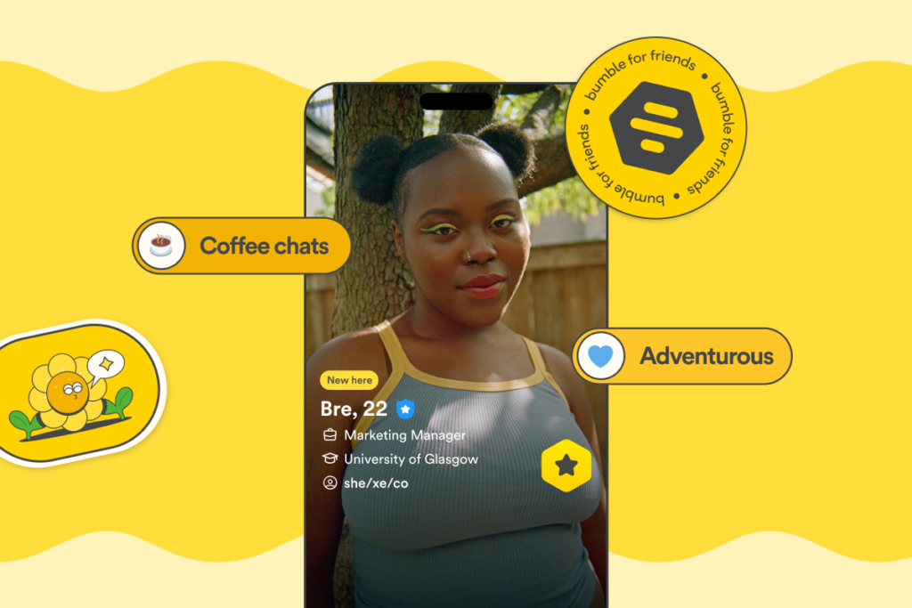 Bumble BFF app helps people make friends